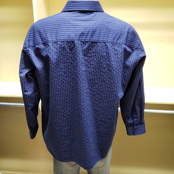 Kenneth Cole Reaction Long Sleeve Button Down Shirt XL - Picture 3 of 10